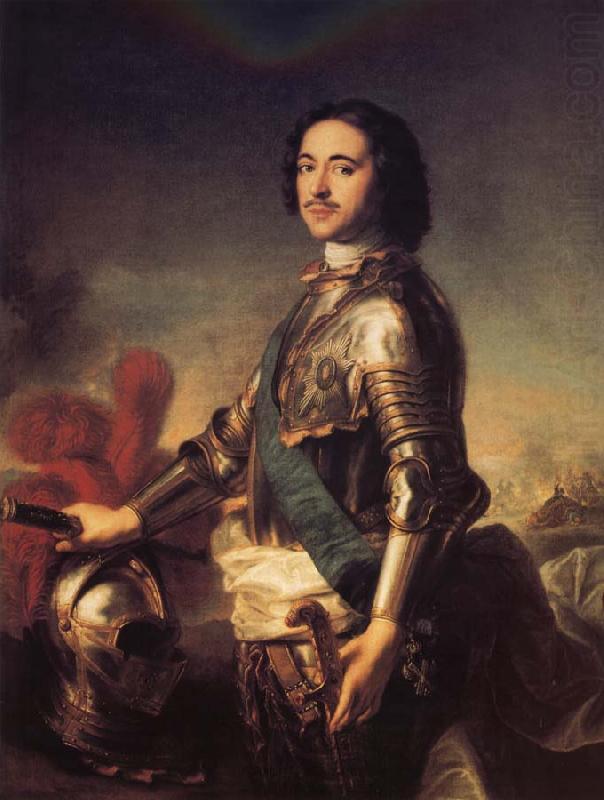 NATTIER, Jean-Marc Portrait of Peter the Great oil painting picture